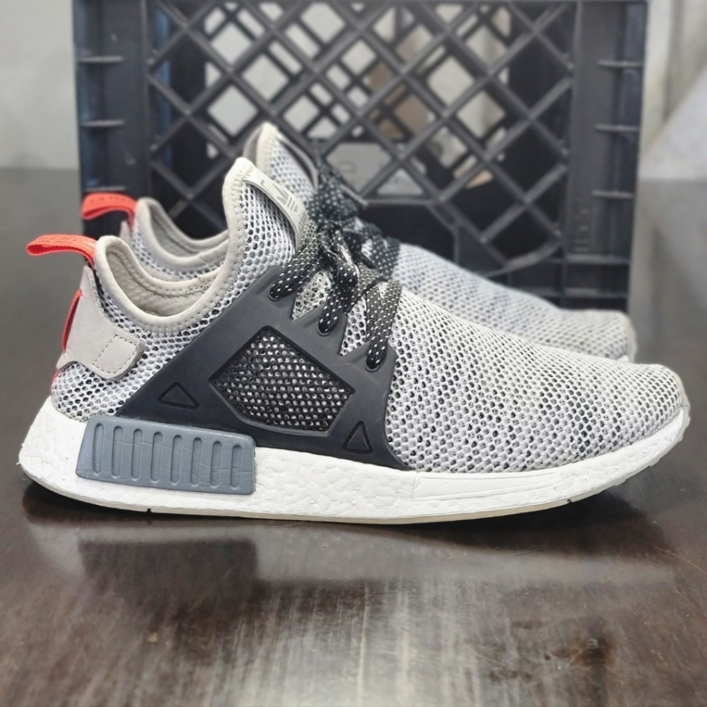 (RARE) JD Sports Excusive Adidas NMD XR1 Hexagon Mesh 'Onix Grey' Mens 10.5 - Picture 4 of 13